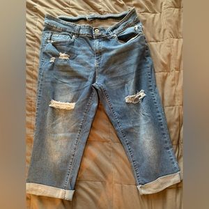 Size 18 capri jeans